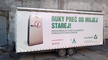 Digitalná potlač autoplachty.